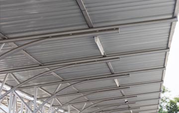 installing Caer Farchell metal roofing