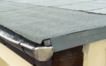 repair or replace Caer Farchell flat roofing?